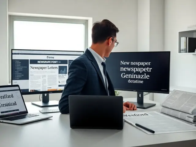 Newspaper Font Generator: How To Recreate Classic News Typefaces Fast (2026 Guide)
